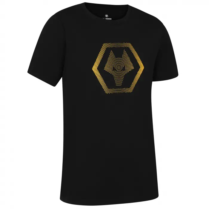 Wolves Fanshop | Gradient Logo T-Shirt – Black Wolves Merchandise Collection
